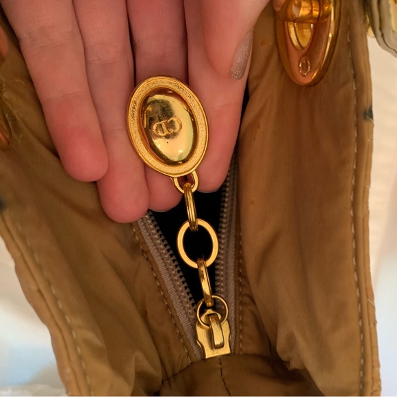 Lady Dior bag, vintage large nylon - Picture 10 of 15